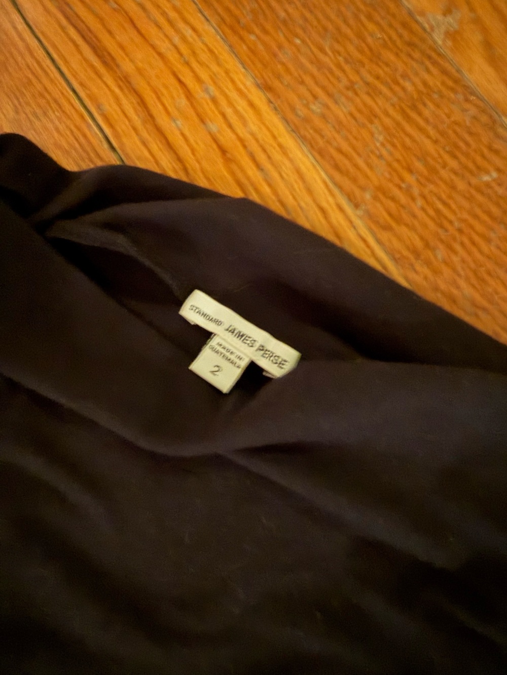 James Perse Black Long Sleeve Tee NWOT